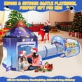 thumbnail image 6 of Willingheart 3 in 1 Rocket Ship Play Tent with Tunnel Ball Pit for Kids Space Themed Pop Up Playhouse Indoor Outdoor Astronaut Tent Set Toy Gift for Boys Girls Toddler Baby Child Games Birthday Party, 6 of 8