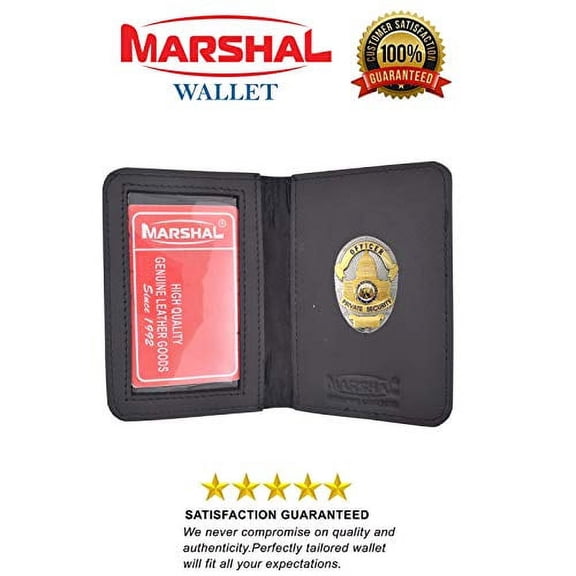 Family Member Mini Badge License ID Card Holder Bifold Wallet
