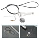 thumbnail image 2 of 2 juegos de pestillo de puerta con cable de tracción, pestillo de puerta con cable de tracción, suministro de abridor de puerta, 2 of 6