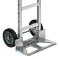thumbnail image 4 of Global Industrial 168263 Aluminum Hand Truck with Pin Handle - Mold-On Rubber Wheels, Gray, 4 of 6