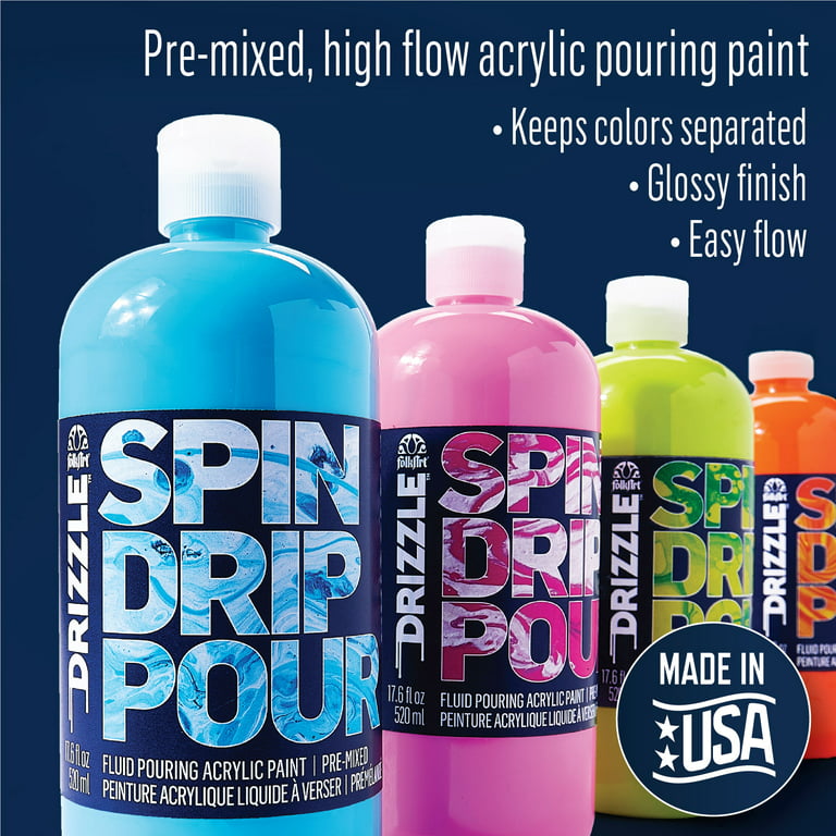 Gloss Pouring Effects Medium 32-Ounce for Acrylic Pouring Paint