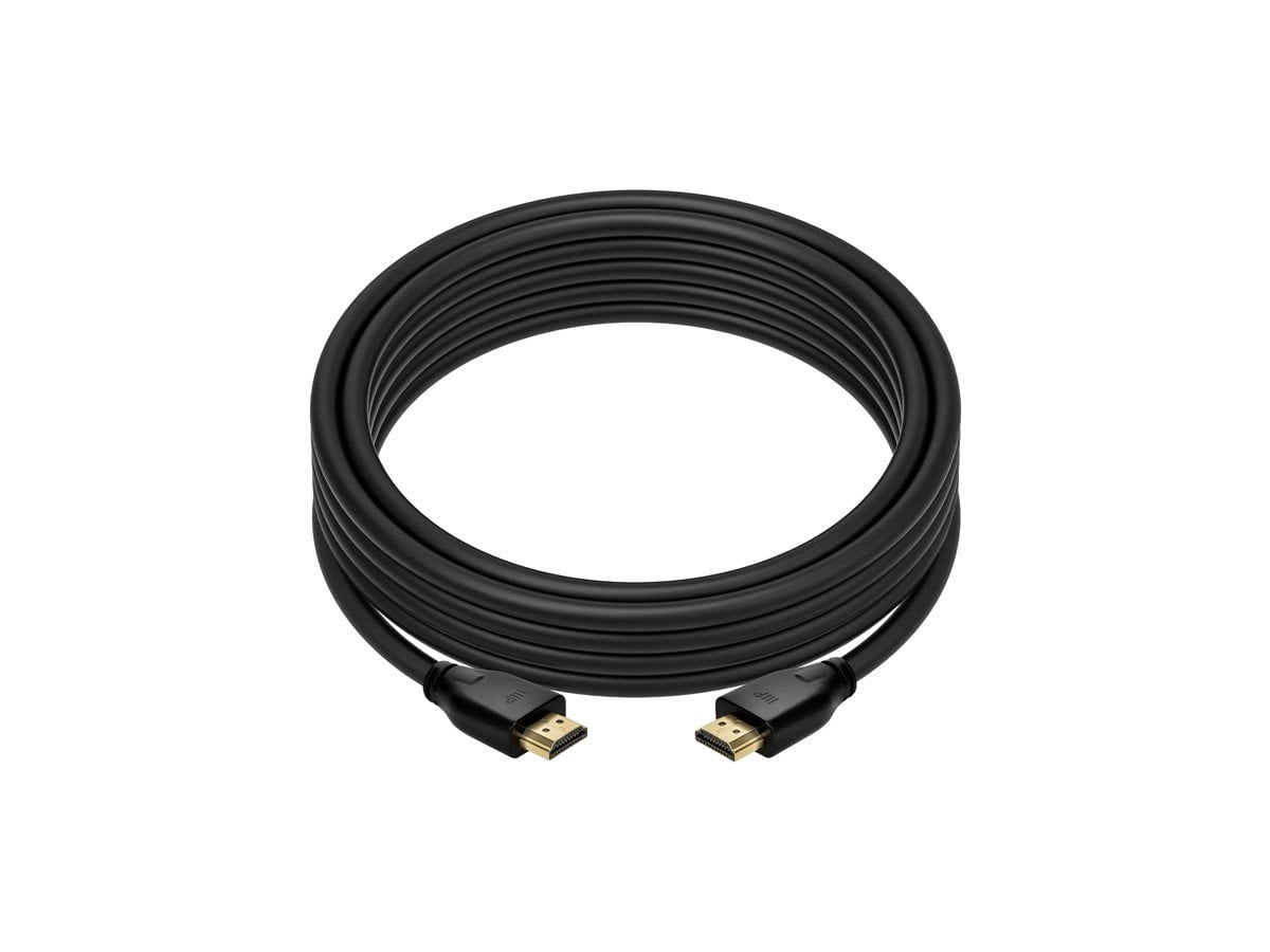Monoprice 8K Certified Ultra High Speed HDMI Cable - 8K60Hz, 4K120Hz, 48Gbps, HDR, VRR, CL3 Rated, 15ft, Black