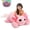 Axolotl-Pink, variant on MaoGoLan Black Cat Plush Body Pillow 44'' Giant Glow in The Dark Cat Stuffed Animal Toy