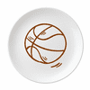 Sports Basketball Chasing Delivery Plate Decorative Porcelain Salver Tableware Dinner Dish