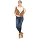 thumbnail image 1 of Chaleco tipo biker con borrega Roman Fashion /Juvenil, 8343 (Chedron) cafe G, 1 of 5