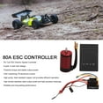 thumbnail image 4 of 80A Brushless ESC, Electric Speed Controller High  3660 Motor Low Voltage Cut Off  For 1/8 RC Car, 4 of 8