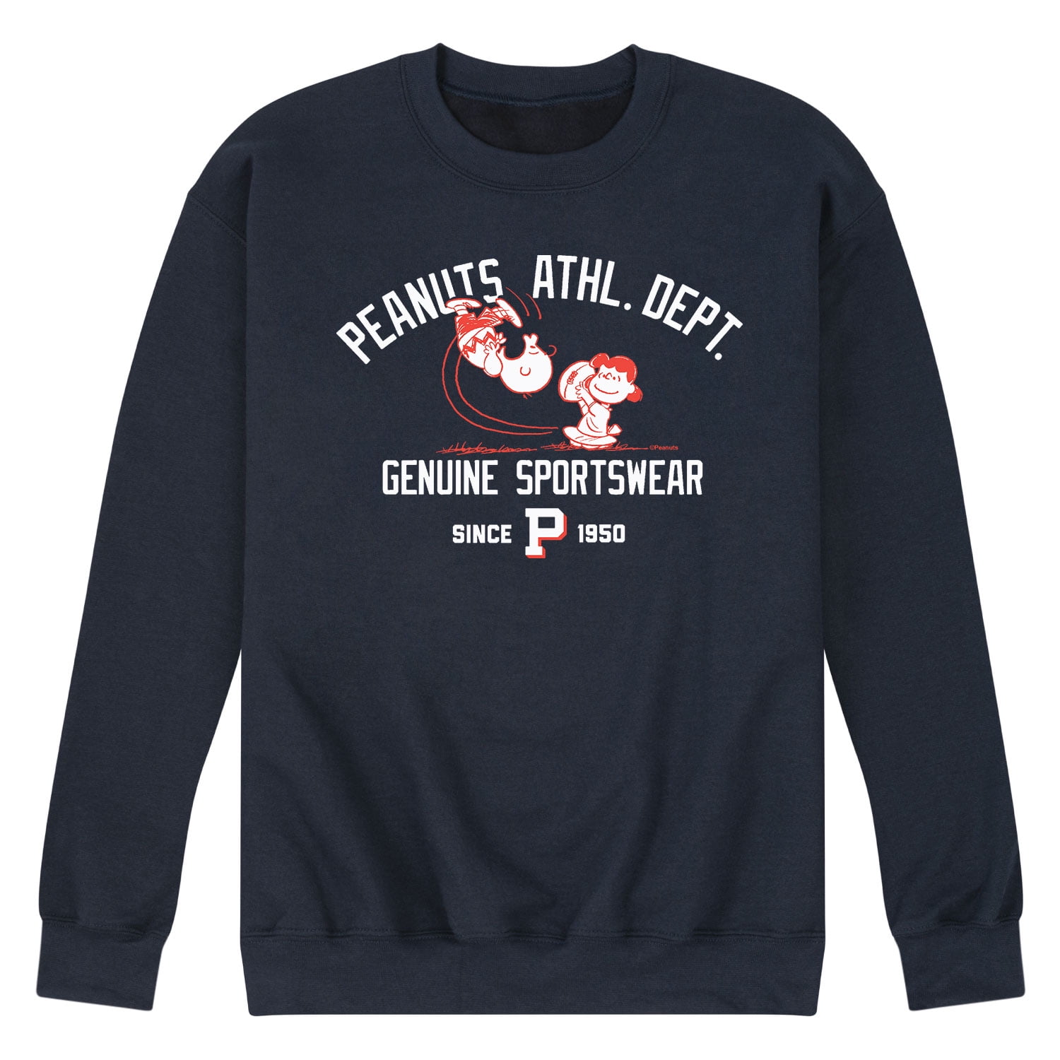 Peanuts Athletic Department Men's Short Sleeve Graphic TShirt