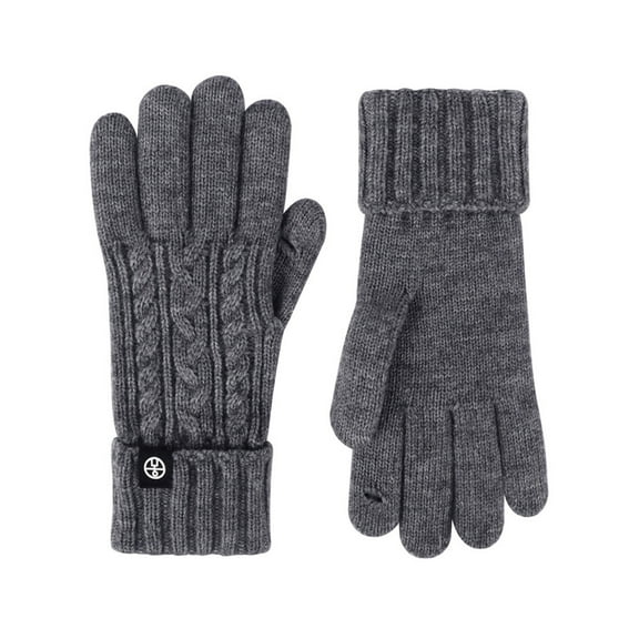 Winter Ski Inner Glove Lined With Men's And Women's Outdoor Cycling Plus Windproof And Cold Warm Flip Finger Screen Gloves Mittens for Women Cold Weather Heated Winter Gloves Mittens Convertible