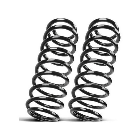 Rear Coil Spring Set 2 - Compatible with 2011 - 2014 Ford Mustang 2012 2013