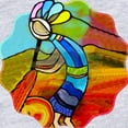 thumbnail image 2 of CafePress - Rainbow Kokopelli Native American - Cute Infant Bodysuit Baby Romper - Size Newborn - 24 Months, 2 of 3