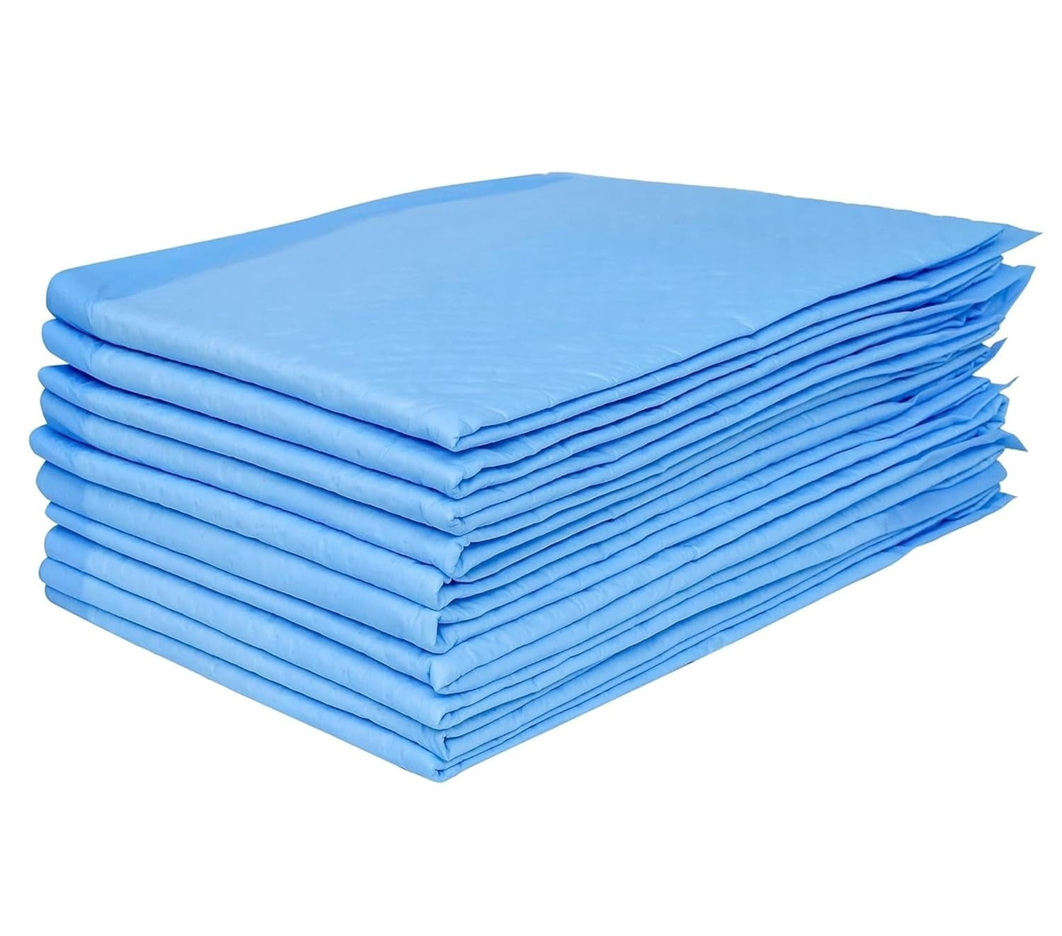 Disposable Fluff-Filled Underpads, Light Absorbency Breathable Bed Pads for Adults, Kids and Pets 23 x 24 inches (Pack of 100)