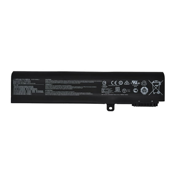 New BTY-M6H Laptop Battery for MSI GE72 2QC 2QD GL62 GL62M GL72 GL62-6QD-030FR GL62-6QC MS-16J2 GE62 GP62 GP72 GP62MVR GP72MVR GL62VR GL72VR CX62 6QD PE60 PE70 Series 10.86V 4730mAh/51Wh