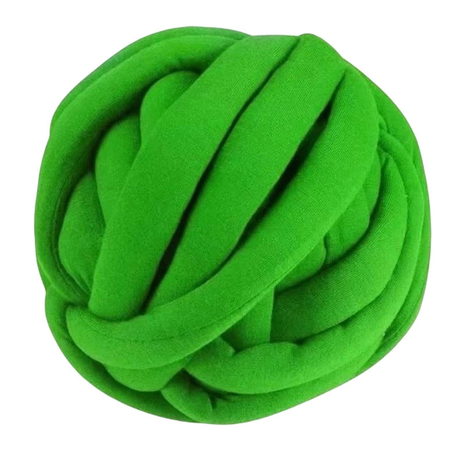  Chunky Knit Chenille Yarn Dark Green,Chunky Yarn Bulky Vegan  Soft Yarn Washable Soft Chunky Yarn for Arm Knitting DIY Yarn Handmade  Blankets Pet Bed Rug,500g/17.64 Oz