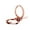 rose gold, variant on Accessories For Mobile Phone Ring Hang Rope Mobile Phone Straps Metal Stand Mobile Holder Finger Ring Lanyard BLACK
