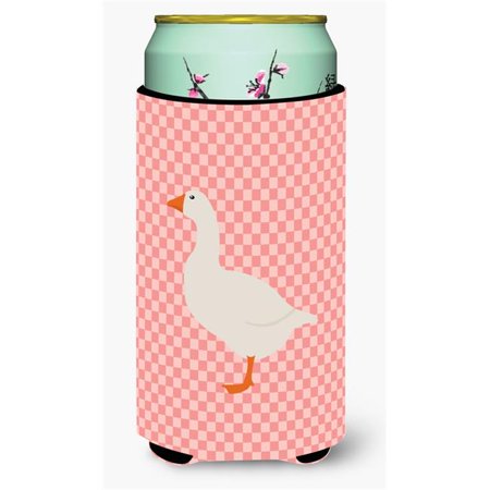 

Shire Horse Pink Check Tall Boy Beverage Insulator Hugger