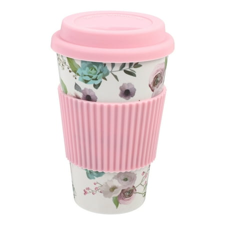 

FRCOLOR 1pc 400ML Coffee Cup with Lid Heat Insulation Water Coffee Drinking Cup