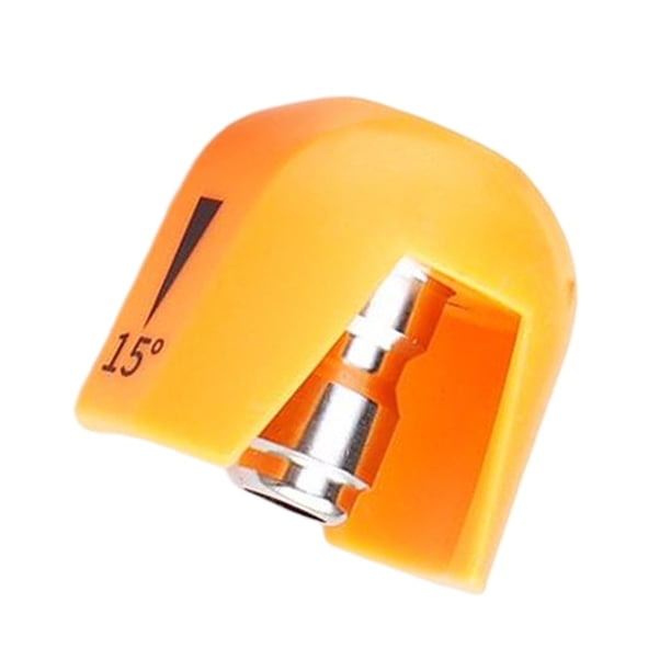 Boquilla pulverizadora práctica y duradera, adaptador multiusos para accesorios de hidrolavadoras. Amarillo