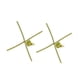 thumbnail image 1 of Guardurnaity 2 uds. Pares de pendientes de ajuste de joyería de ley de garra postoro plata hacer espacios en blanco Stud calibre de moda hecho a Ropa, zapatos y accesorios Miscelánea Chapado en oro, 1 of 6