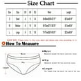 thumbnail image 3 of HUPOM Womens Panties Underwear For Women In Clothing Briefs Activewear None Elastic Waist Green M, 3 of 3