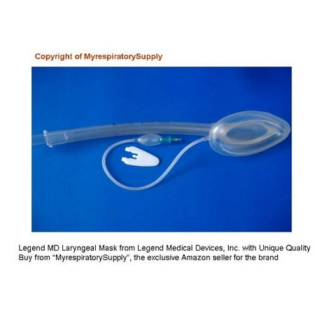 Legend MD Laryngeal Mask Airway, size 1.5, pvc, disposable, LMA, Clinically favorable, not cleaning and sterilizing, all disposable By Legend (Best Air Duct Cleaning Equipment)
