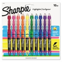 New Sharpie Pocket Style Highlighters, Chisel Tip, Assorted Colors, 5/Set,Each
