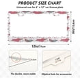 thumbnail image 3 of GZHJMY Valentine's Day Heart License Plate Frames, License Plate Covers, 2 Packs Universal Aluminum Tag Frame with 2 Holes & Screw Caps for Front and Rear Car Tags, Elliptical Hole Decorative, 3 of 7