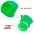 thumbnail image 3 of COOPHYA 6pcs Plastic Trumpet Toy for Cheering Megaphones Green Plastic Sound Amplification, 3 of 8
