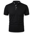 thumbnail image 2 of Mens Shirts Crewneck Short Sleeve Summer Beach Shirt Causal Stylish Gradient Graphic Tee Shirts Fashion Clothes, 2 of 6