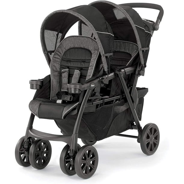 Carriola Doble Chicco Cortina Together Minerale Gris