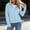 Sky Blue, variant on ABSUYY Womens Hooded Lightweight Zip Front Jacket with Thumb Holes, Relaxed Fit, Watermelon Red,Size XL