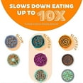 thumbnail image 2 of Hound Fun Feeder Slow Bowl, Slow Feeder Dog Bowl, Medium/Mini, Orange 21*22*5.5cm, 2 of 5
