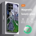 thumbnail image 3 of B-Beetlejuice 2 Phone Case For Samsung S 25 S24 S23 S22 S21 S20 Plus Ultra Note20 Glass Magnetic Phone Case, 3 of 4