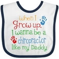 thumbnail image 3 of Inktastic Chiropractor Like Daddy Boys or Girls Baby Bib, 3 of 4