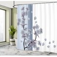 thumbnail image 4 of Ambesonne Japanese Shower Curtain, Romantic Sakura Blooms Art, 69"Wx84"L, Blue Grey, 4 of 4