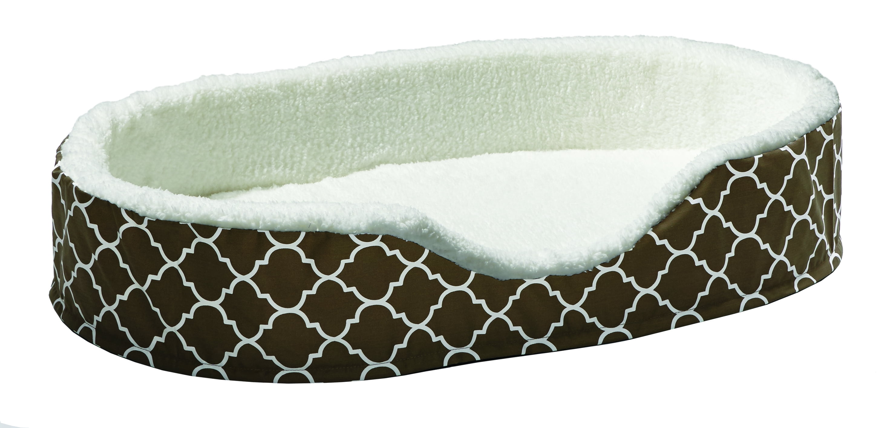 MidWest Homes for Pets QuiteTime Teflon Nesting Dog/Cat Pet Bed, Brown, 48 in