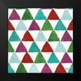 thumbnail image 2 of Charron, Veronique 20x20 Black Modern Framed Museum Art Print Titled - Festive Forest Pattern IVA, 2 of 5