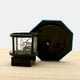 thumbnail image 4 of Farol LED solar con base giratoria | Escultura de jardín y adorno para patio, césped o balcón | Luz solar automática que se enciende del anochecer al amanecer, 4 of 5