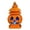 A, variant on Kyusrd Pumpkin Lantern Lights for Halloween Decor,Battery Operated LED Pumpkin Hanging Decoration With Illuminated Face Suitable for Yard Decor
