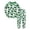 Green, variant on GobdXE Boys Crocodile Print Pajama Set All Over Graphic Long Sleeve Crew Neck Top Cuffed Pants Kids 2 Piece Sleepwear Outfit 6-7 Years,Green