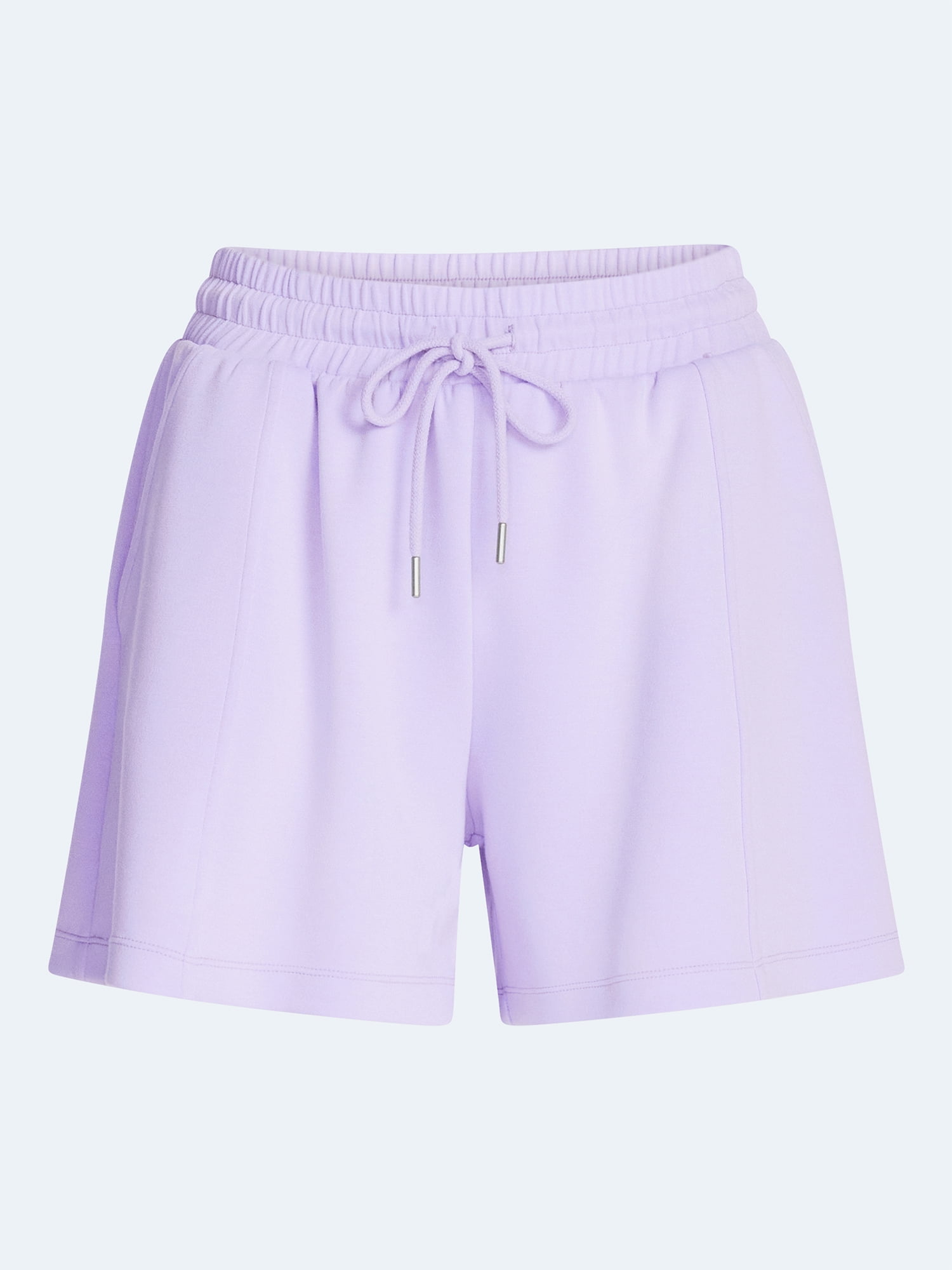 Scoop Women's and Women's Plus Scubaknit Seamed Shorts, 4.5'' Inseam, Sizes XS-4X