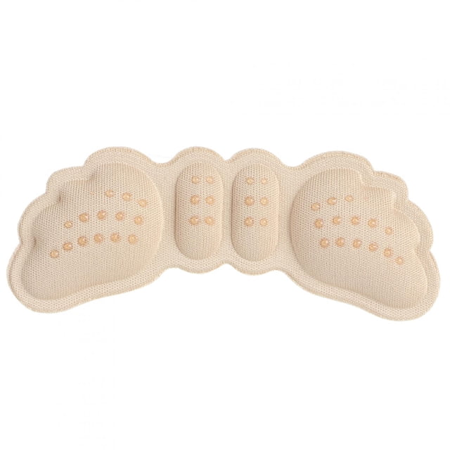 Parche para talón, 5 pares de almohadillas para talón con forma de ala, adhesivo para talón, materiales ecológicos
