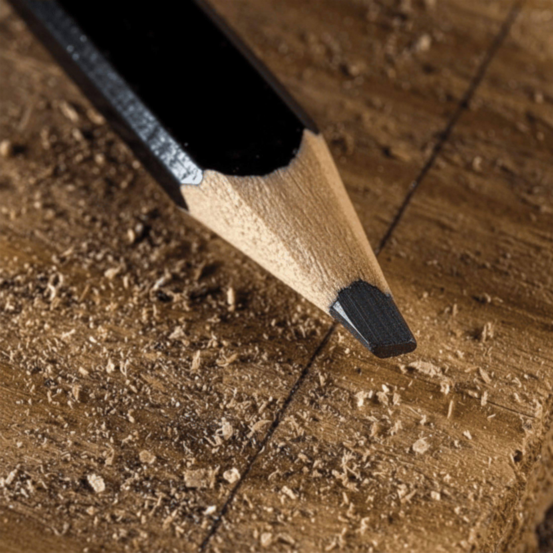 Hyper Tough Single Wooden Graphite Carpenter Pencil