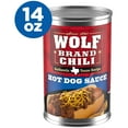 thumbnail image 3 of (2 pack) Wolf Brand Chili Hot Dog Sauce, Canned Chili, 14 oz, 3 of 10