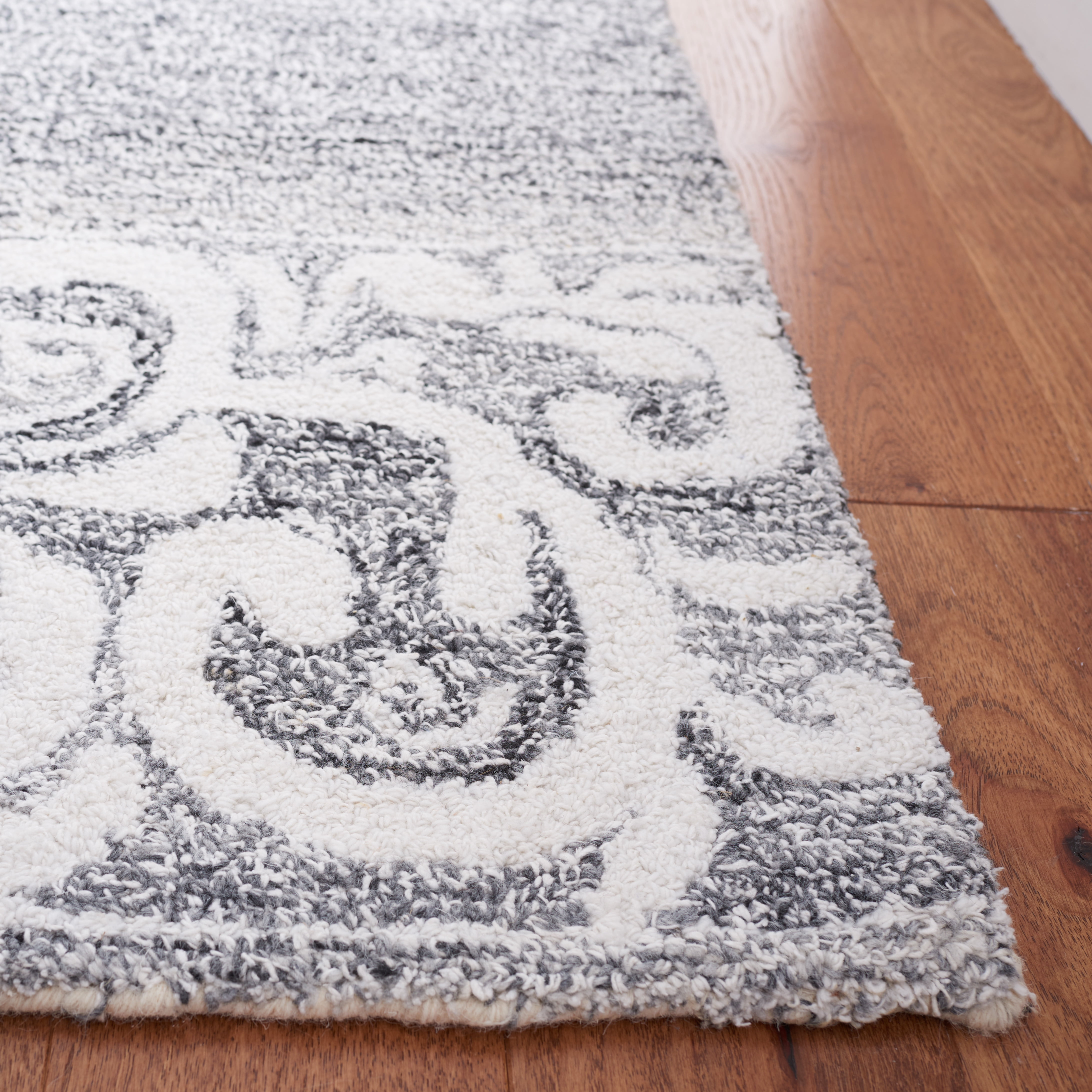 SAFAVIEH Abstract Ruadhan Oriental Area Rug, Ivory/Light Gray, 8' x 10'