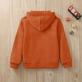 thumbnail image 6 of Gibobby Toddler Kids Boy Clothes Little Boy Fall Winter Outfit Long Sleeve Letter Sweatshirt Plaid Jogger Pants Set 2T 3T 4T 5T 6T 7T 8T 9T Kids Boys Clothes(11-12 Years,Orange), 6 of 7