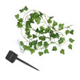 thumbnail image 3 of 1pc Solar Leaf Rattan String Lights Creative Atmosphere Lights for Patio Wedding, 3 of 6