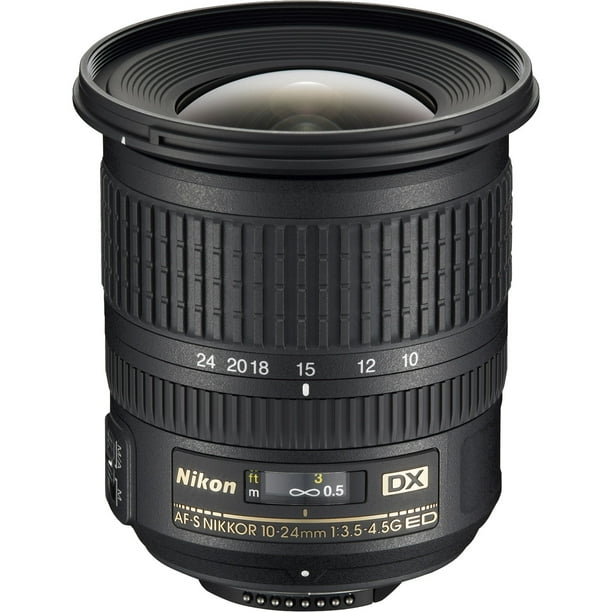 Nikon Af S Dx Nikkor 10 24mm F 3 5 4 5g Ed Lens 2181 Walmart Com Walmart Com