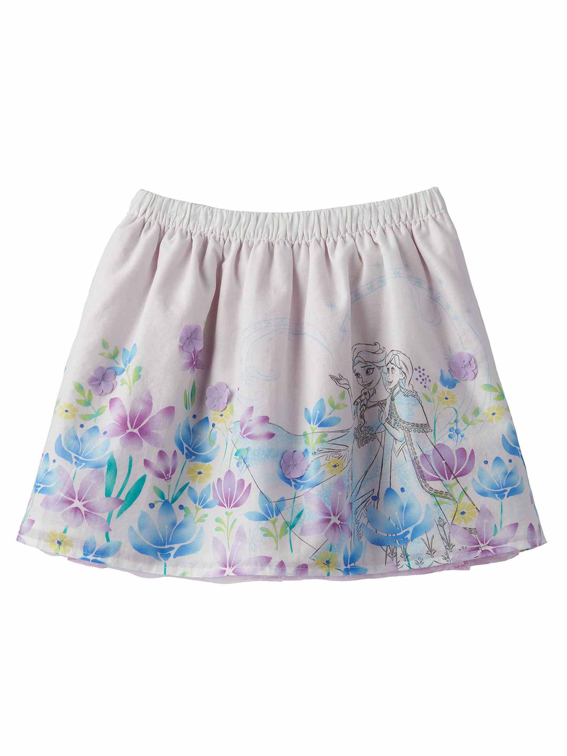 Jumping Beans Little Girls Frozen 2-in-1 Reversible Skirt