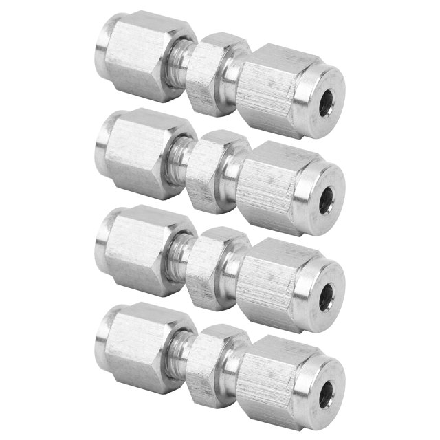Adaptador De Tubo De Compresión Recto, Adaptador De Tubo De Compresión, Mayor Resistencia Para Tuberías De Aire Tuberías De Agua OTVIAP Ф3/Ф4