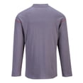 thumbnail image 2 of Portwest FR02 Mens Bizflame Flame Resistant Henley Long Sleeves Work Sweatshirt Gray, 5X-Large, 2 of 2